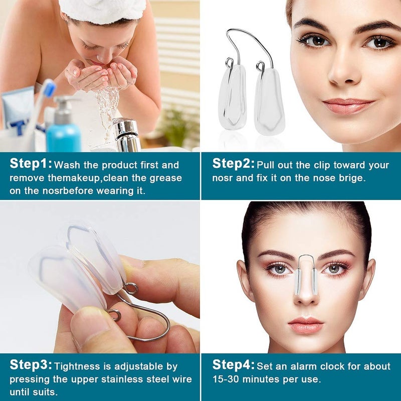 FERNIDA Nose Shaper Up Lifting Clip Nose Shaper for Wide Noses Beauty Nose Slimmer Device Pain Free High Up Tool - Image 5